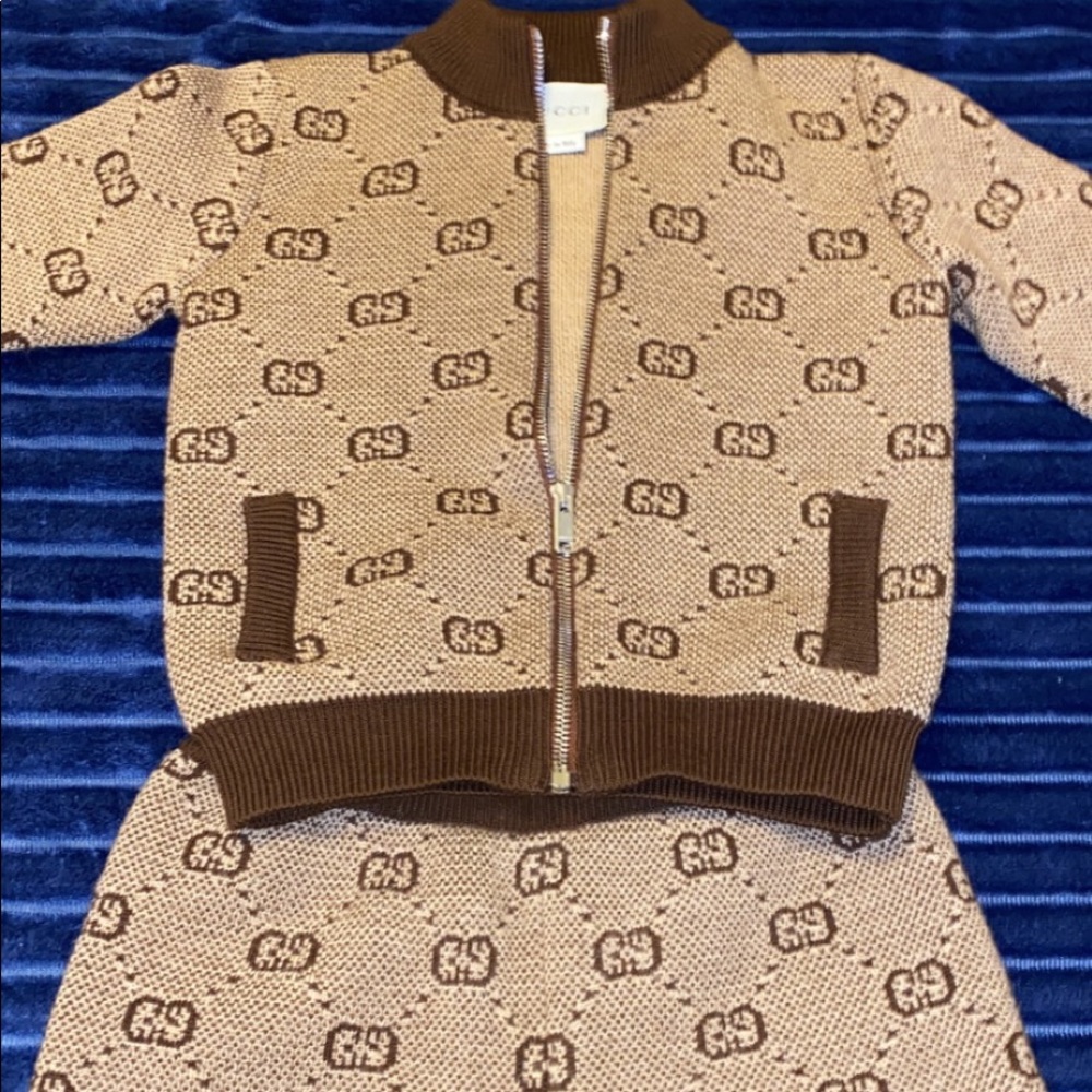 Gucci jacket and shorts!